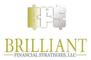 A logo for brillian financial strategies, llc.